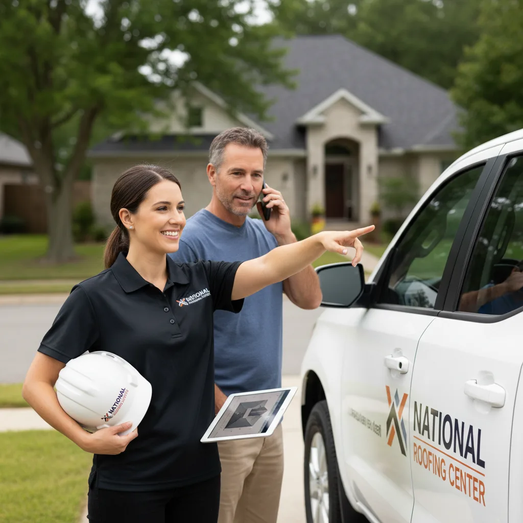 National Roofing Center customer support in Duson